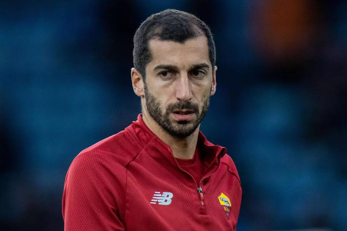 Henrikh Mkhitaryan of AS Roma