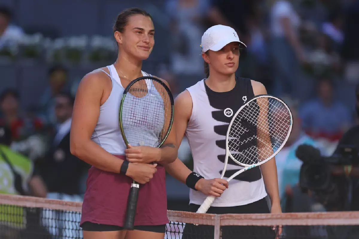 Iga Swiatek and Aryna Sabalenka 2023