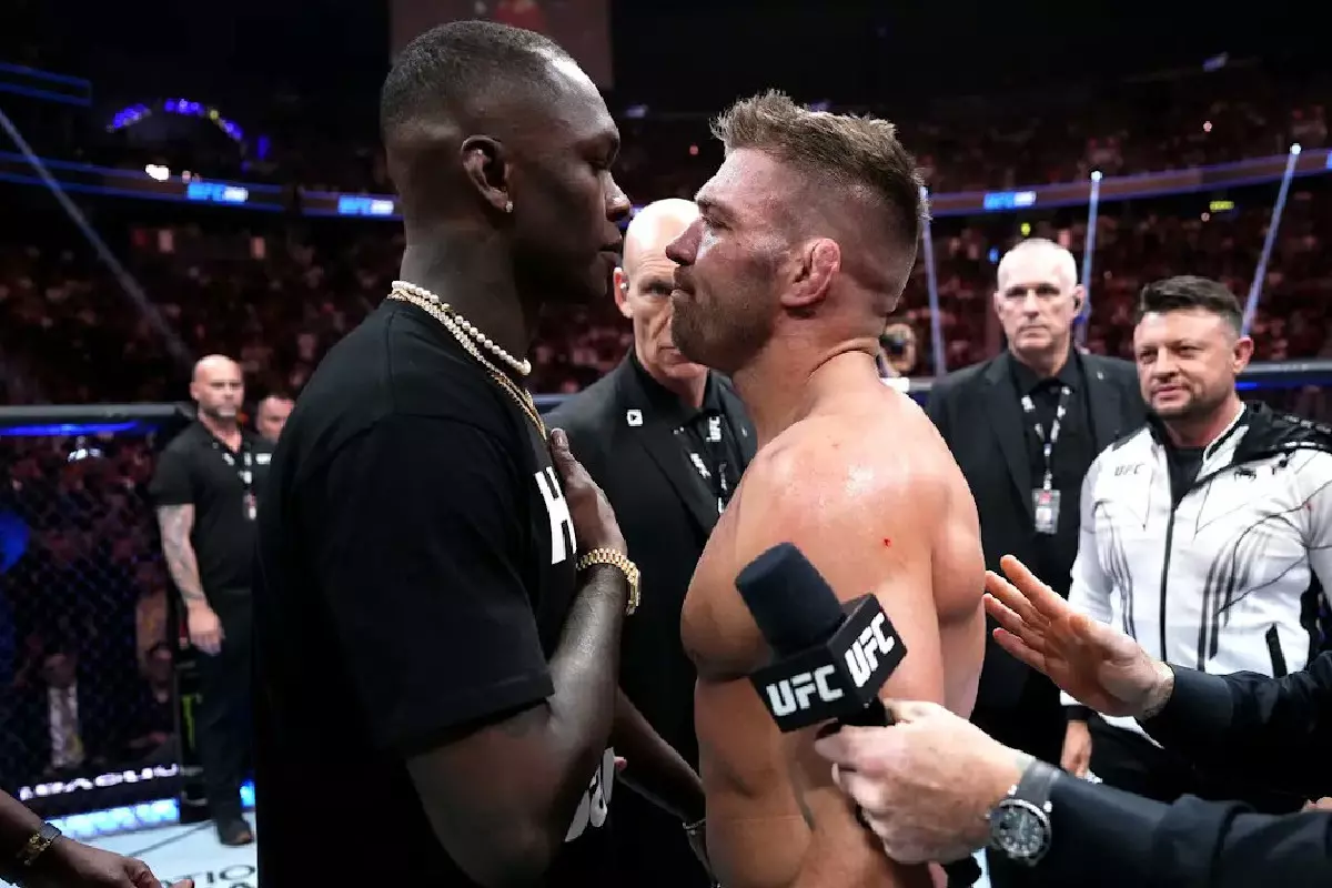 Israel Adesanya and Dricus du Plessis