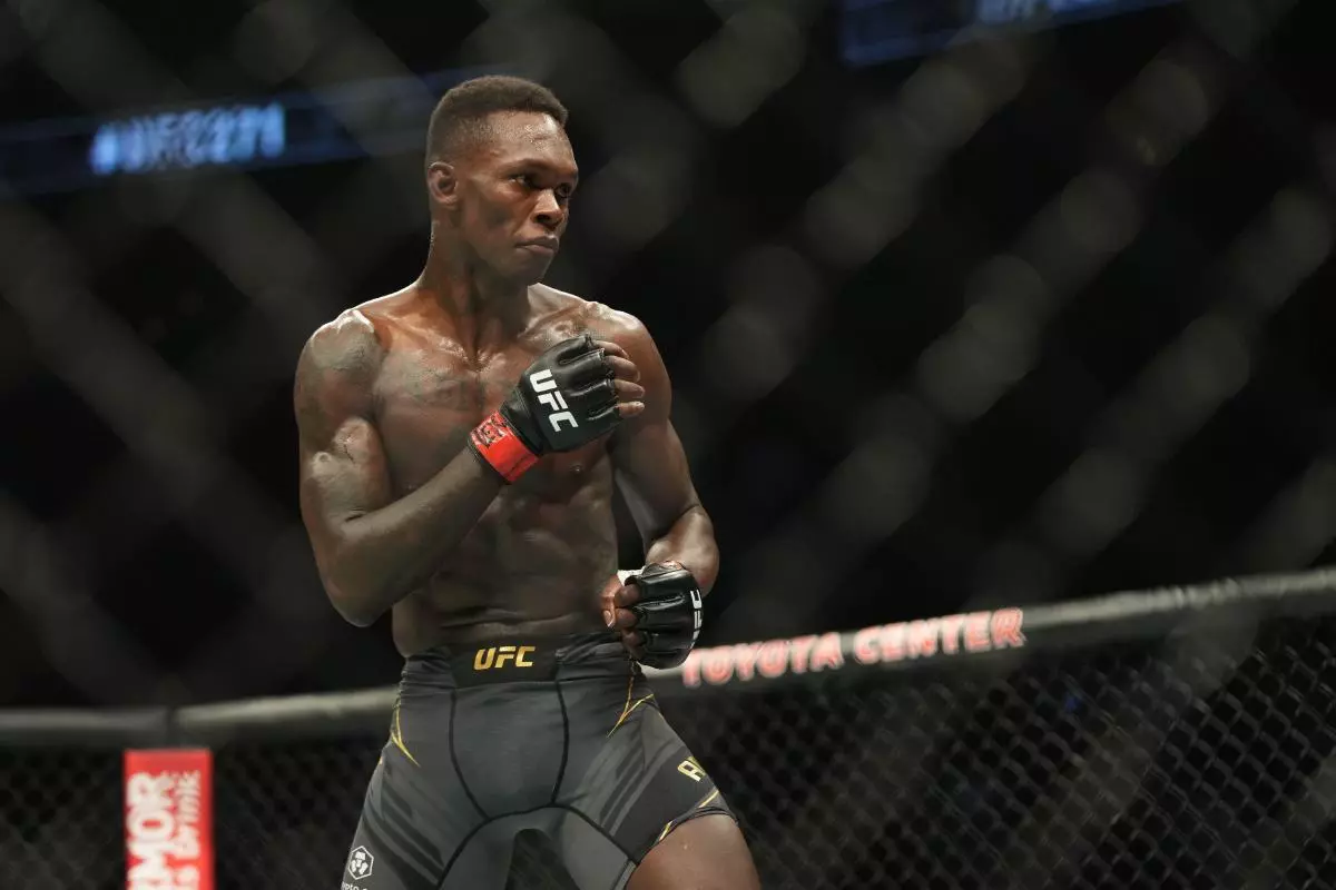 Israel Adesanya, UFC