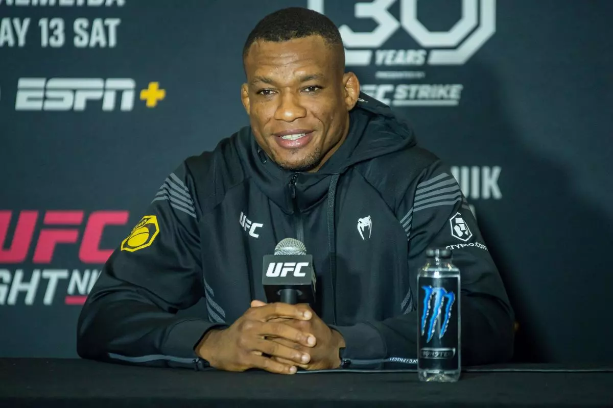 Jailton Almeida addresses the media