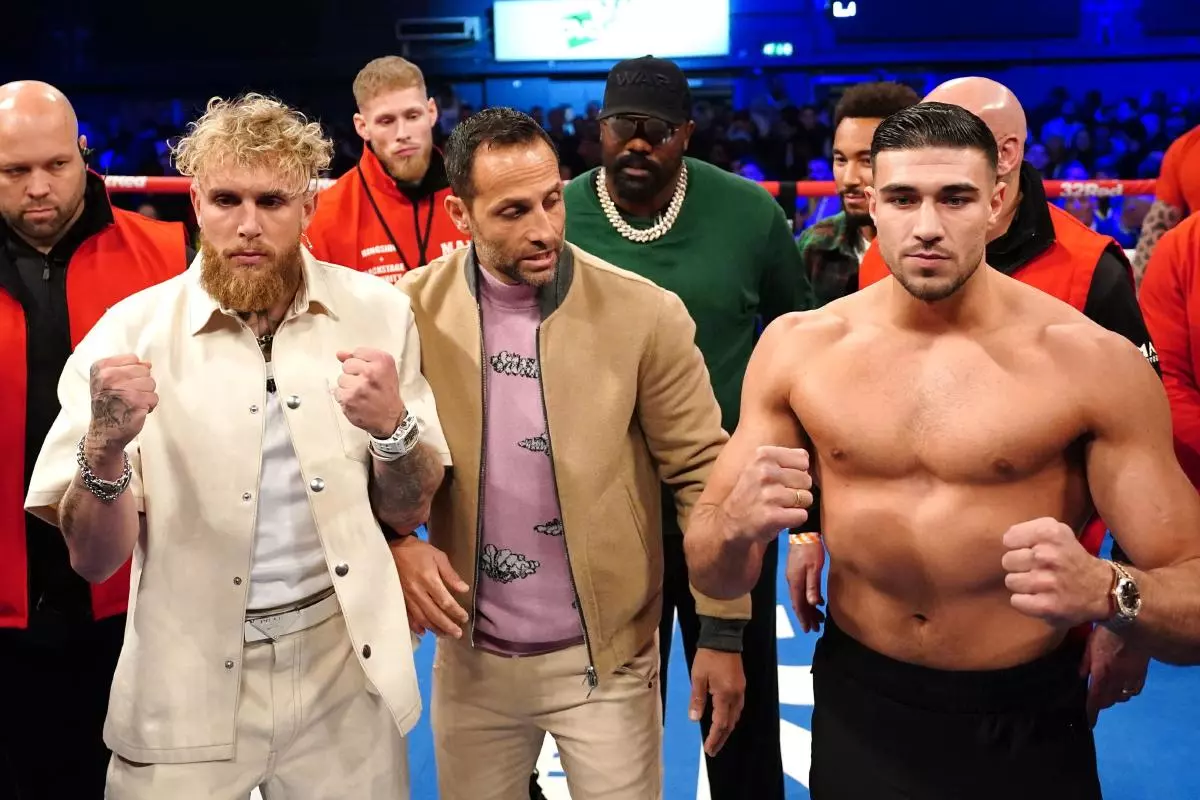 Jake Paul and Tommy Fury