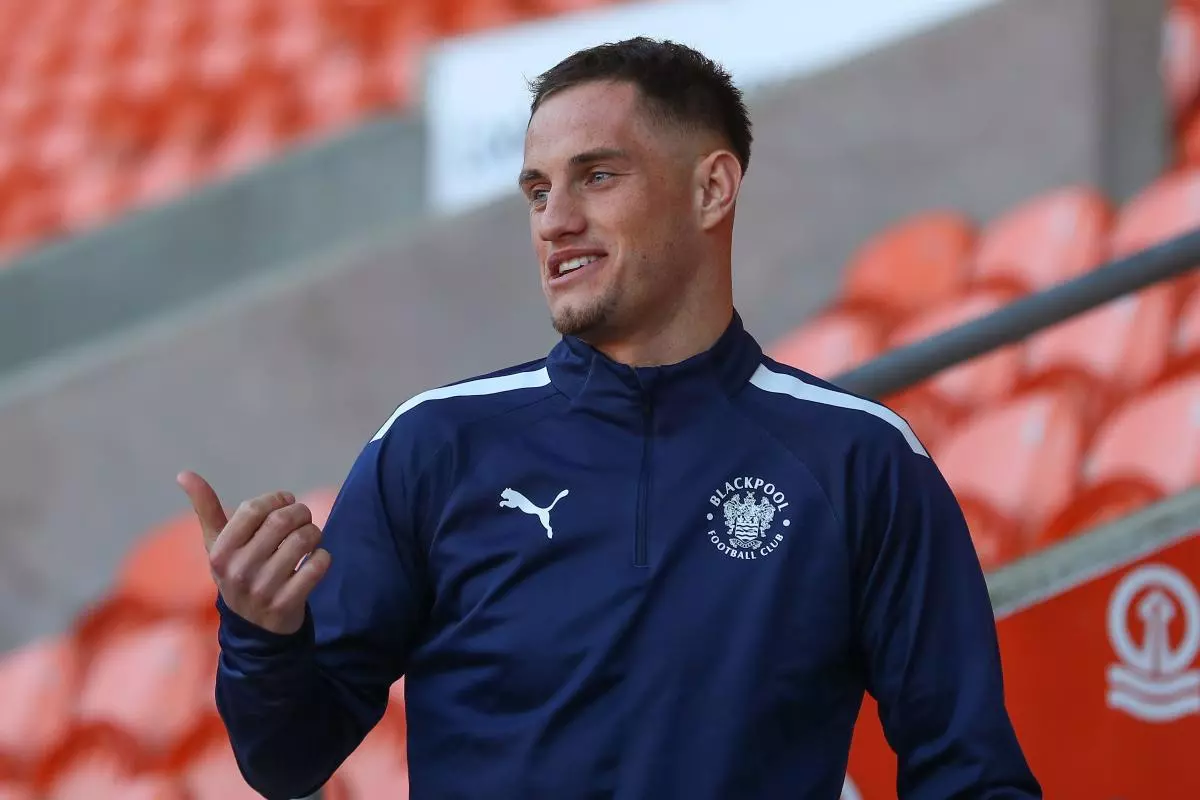 Jerry Yates of Blackpool