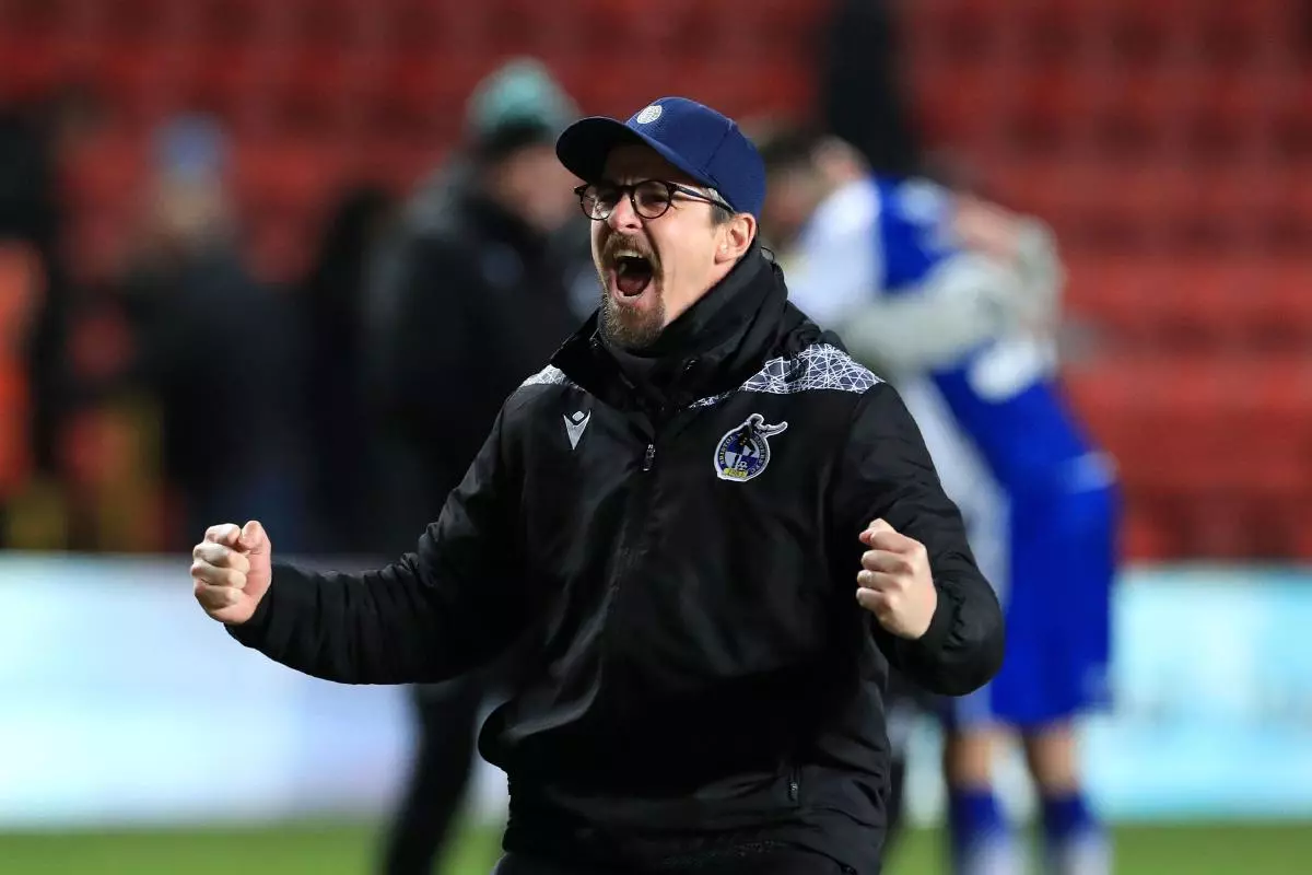 Bristol Rovers manager Joey Barton