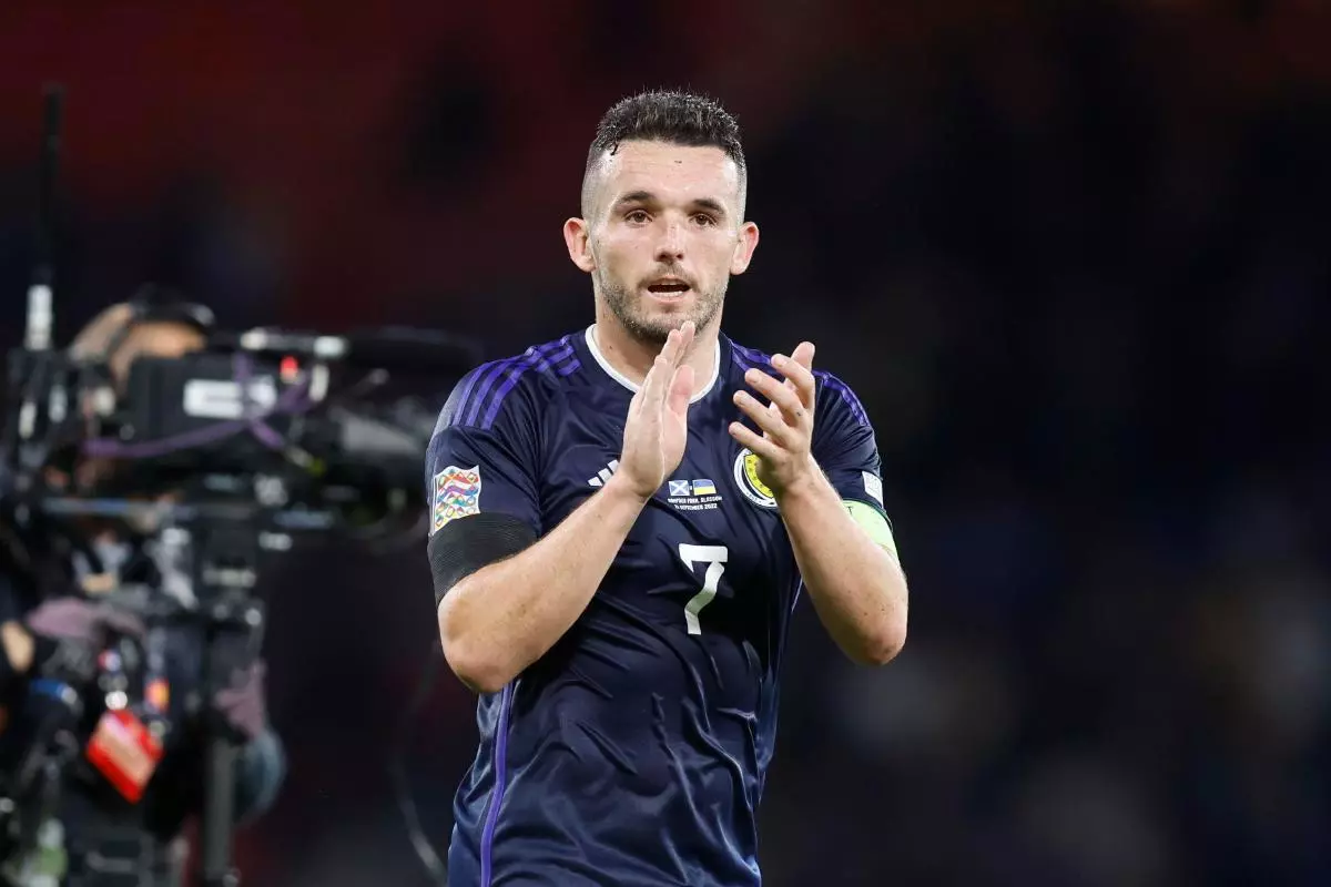 John McGinn of Scotland