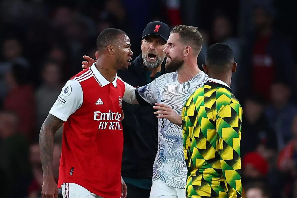 Jordan Henderson and Gabriel