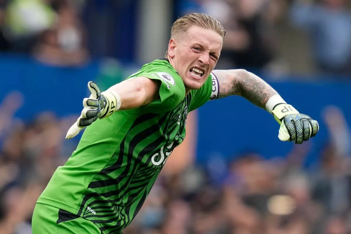Jordan Pickford of Everton