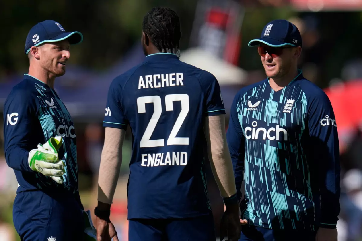 Jofra Archer ODI celebration
