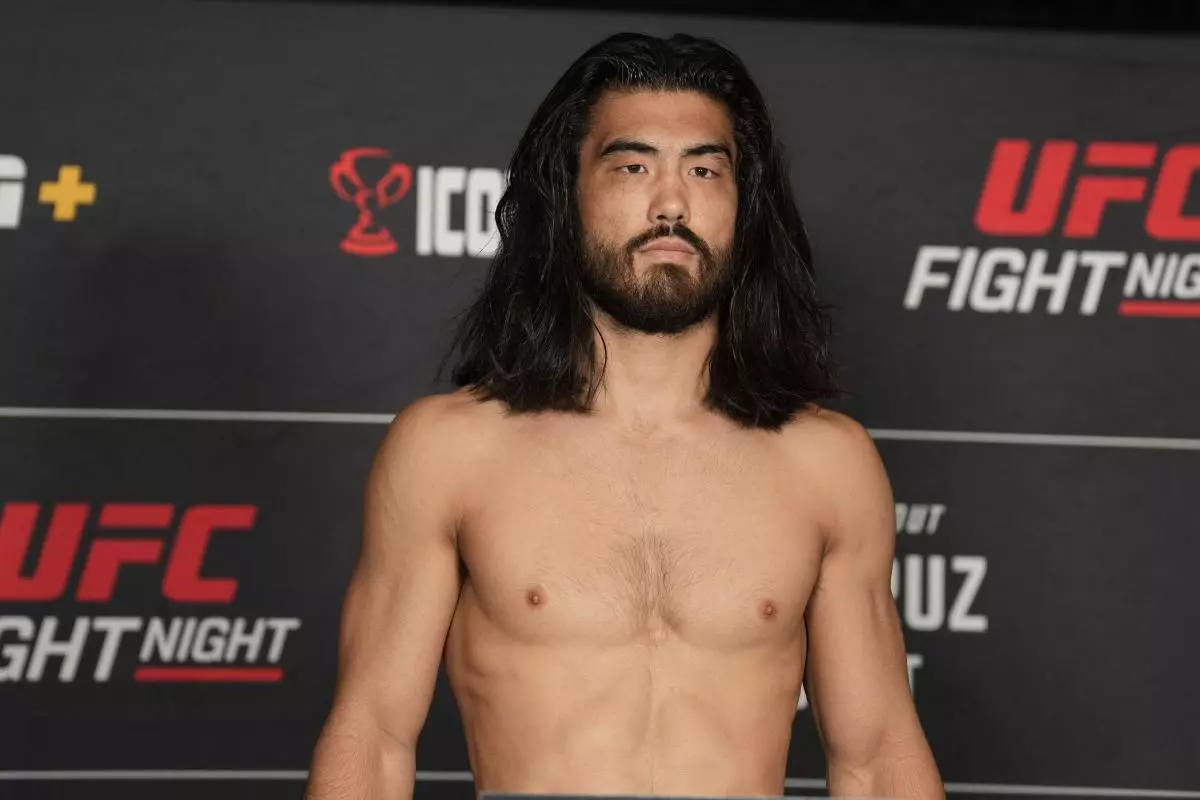 Josh Quinlan at UFC Fight Night weigh-in