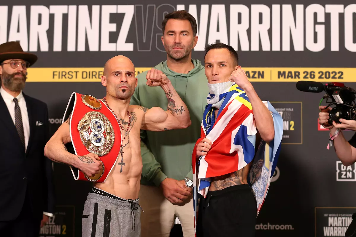 Kiko Martinez and Josh Warrington press conference