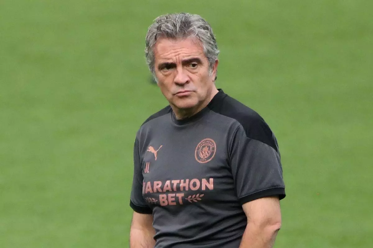 Juanma Lillo of Manchester City