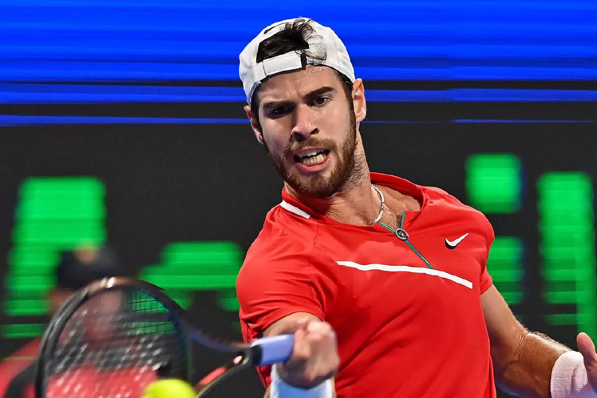 Karen Khachanov forehand