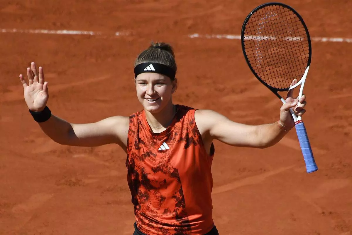 Karolina Muchova at French Open 4 Jun 2023
