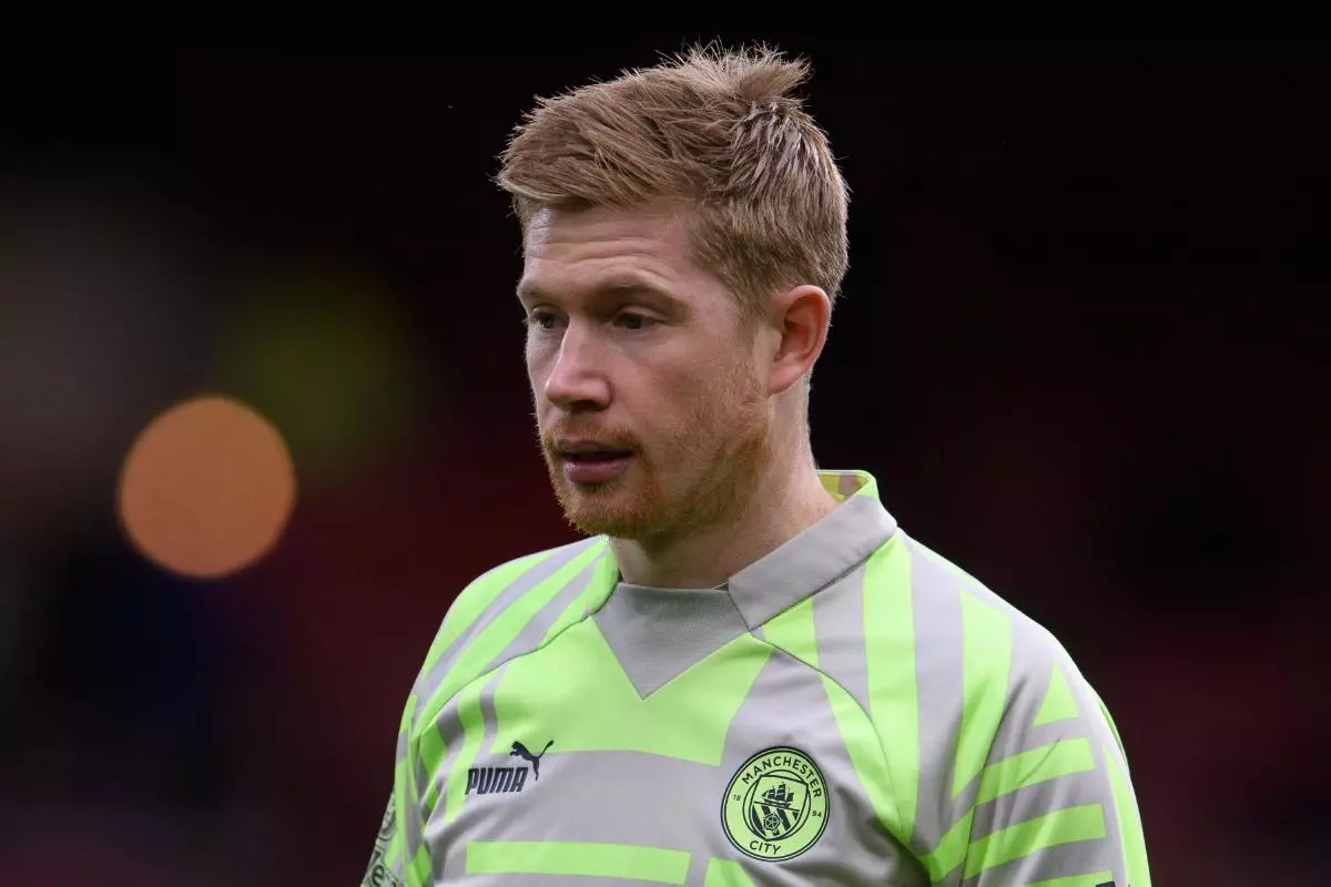 Kevin De Bruyne of Manchester City 18 Feb 2023