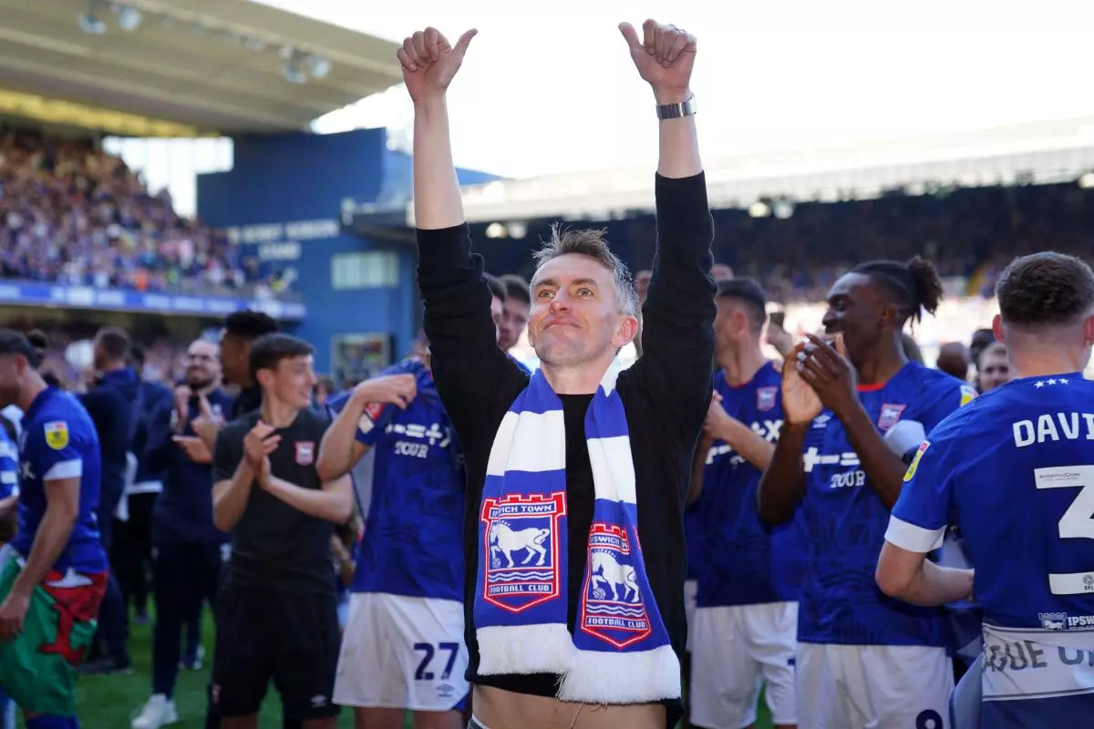 Ipswich Town manager Kieran McKenna