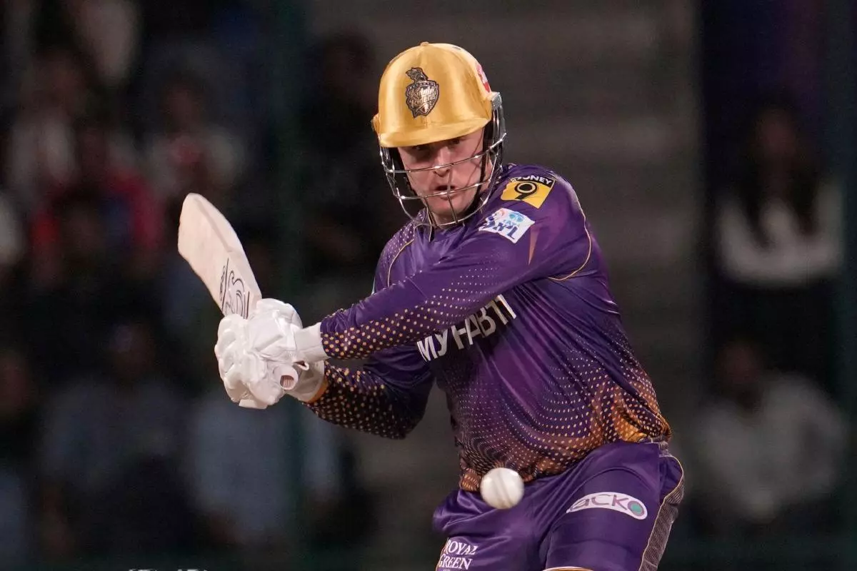 Kolkata Knight Riders' Jason Roy