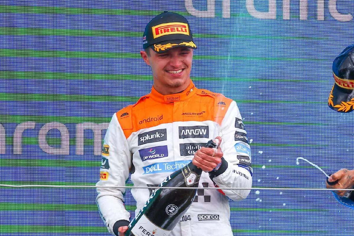 Lando Norris of McLaren 9 Jul 2023