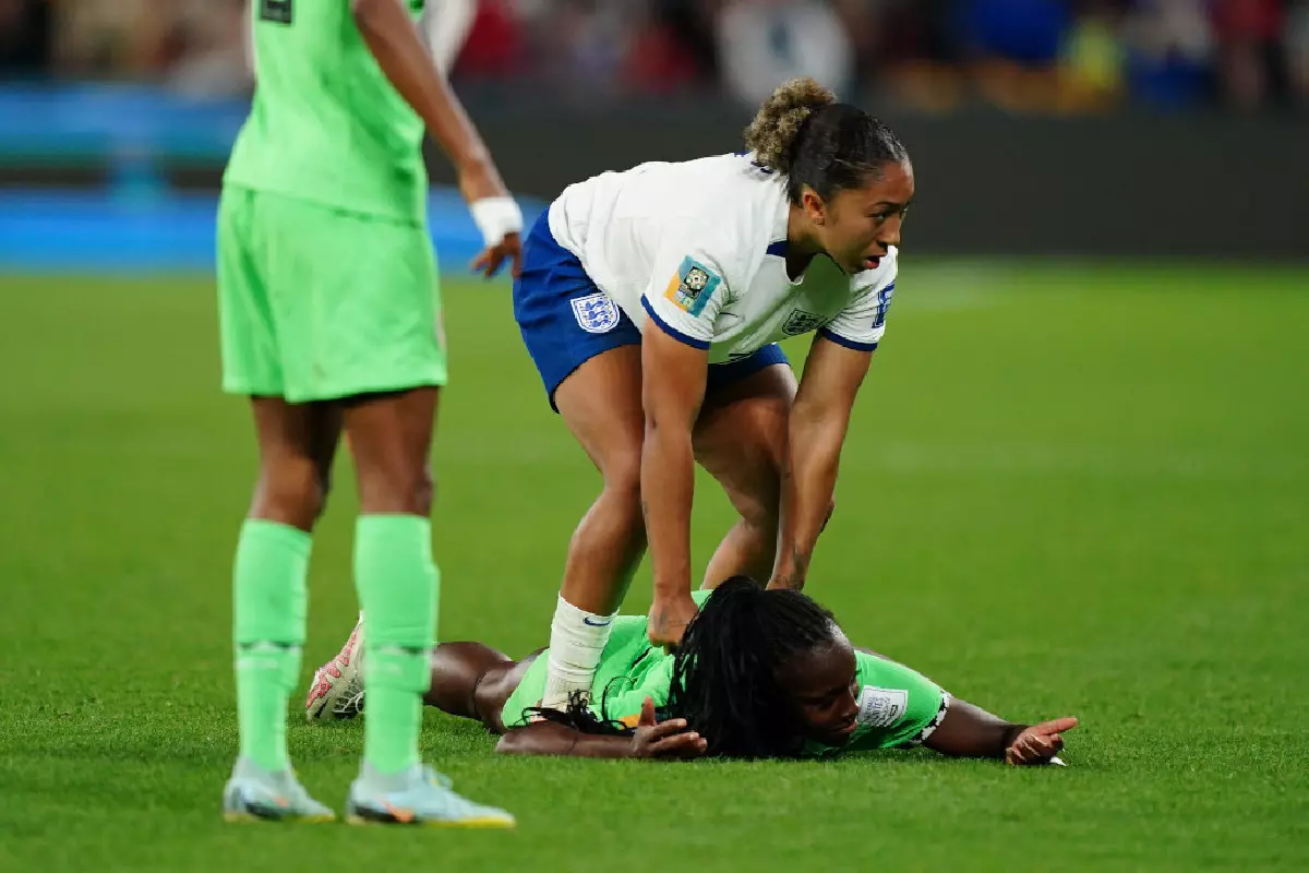 Lauren James England red card