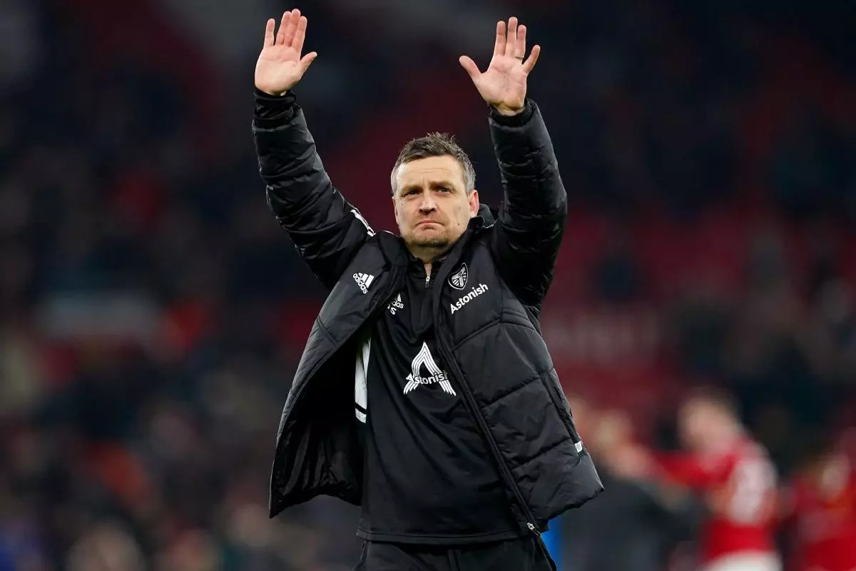 Leeds United caretaker manager Michael Skubala