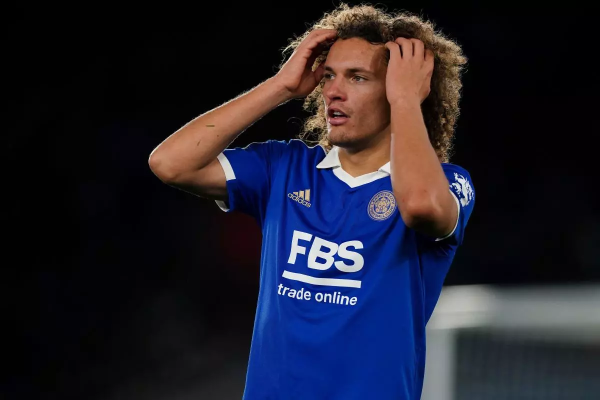 Leicester City's Wout Faes