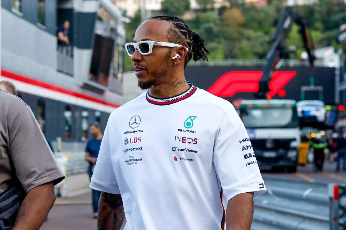 Lewis Hamilton of Mercedes 26 May 2023