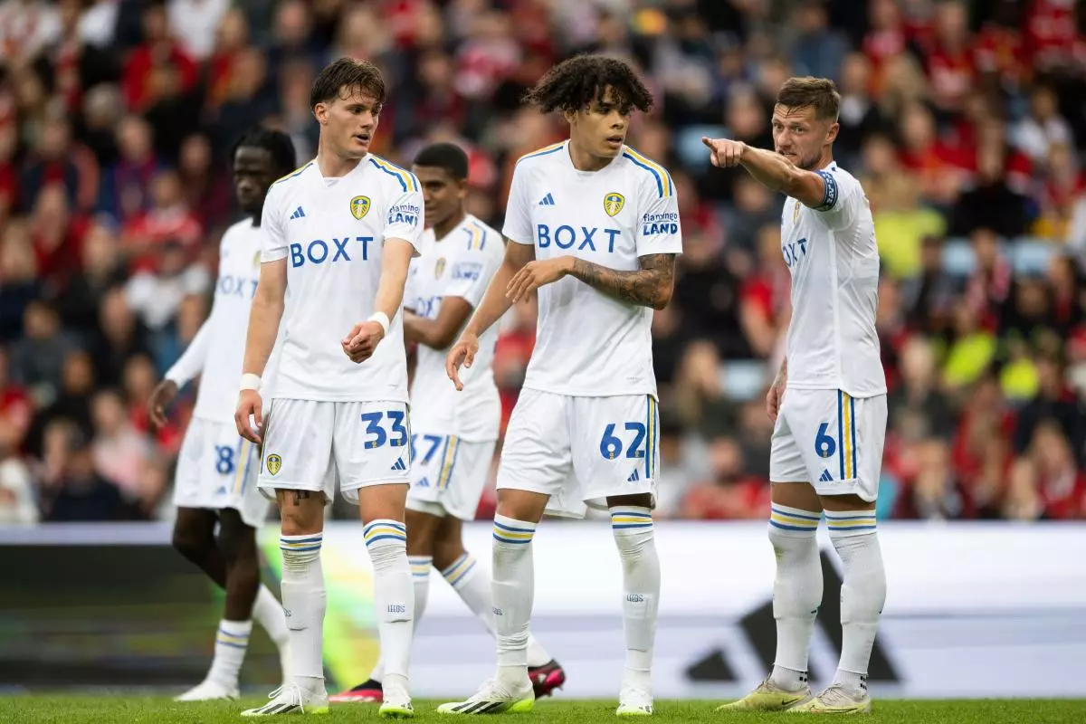 Leeds United captain Liam Cooper