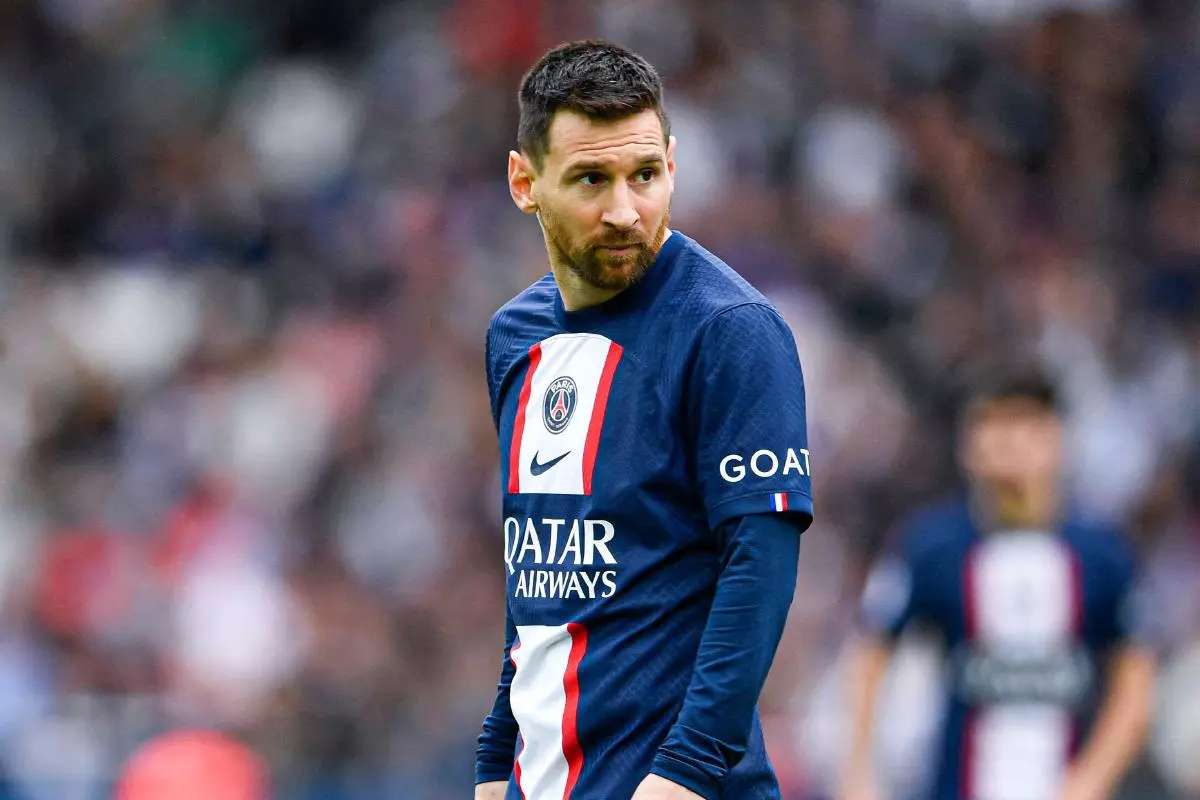 Lionel Messi of PSG 30 Apr 2023