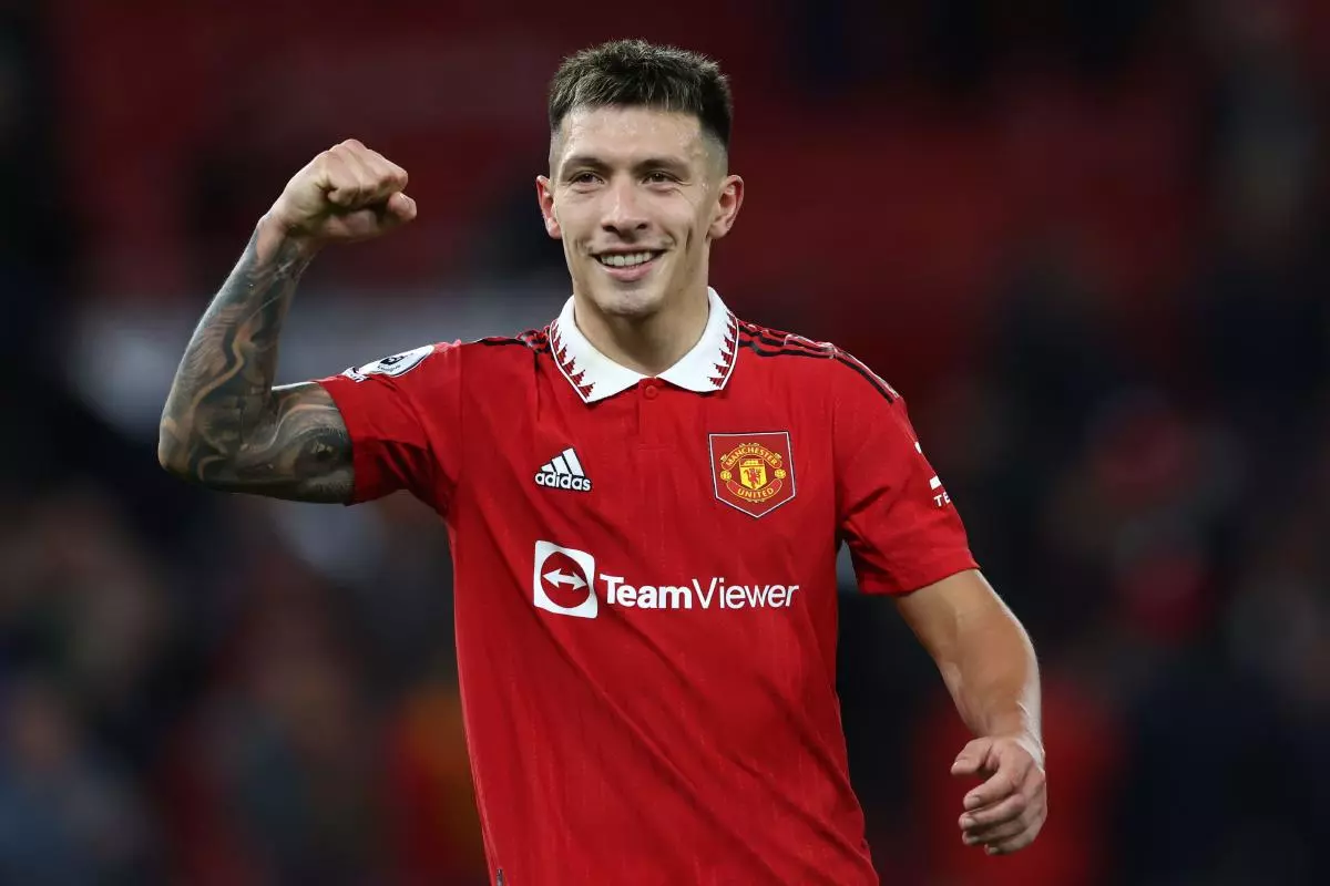 Lisandro Martinez of Manchester United Oct 2022