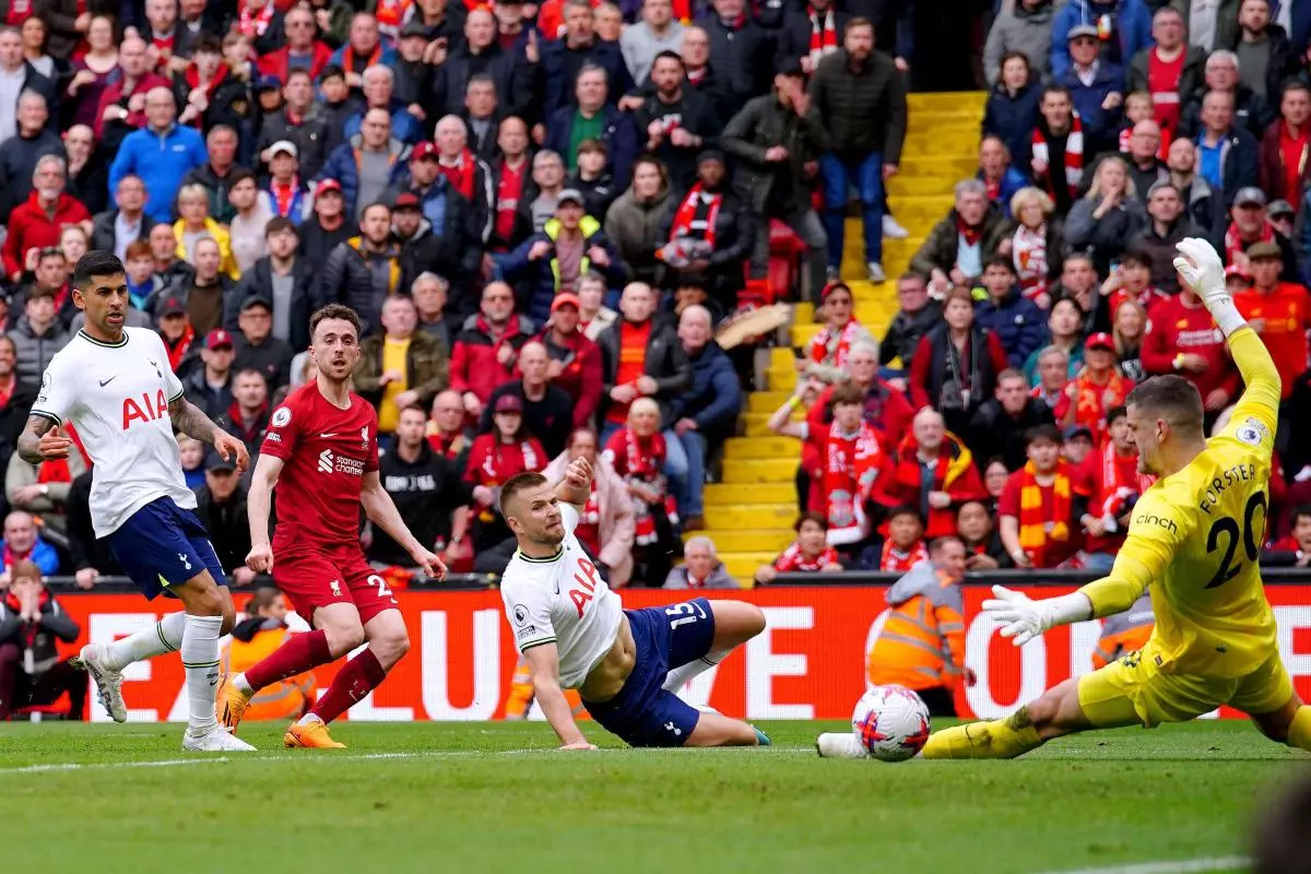 Liverpool's Diogo Jota scores winner against Tottenham