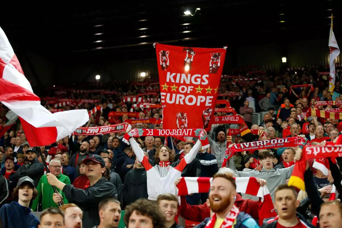Liverpool fans Champions League