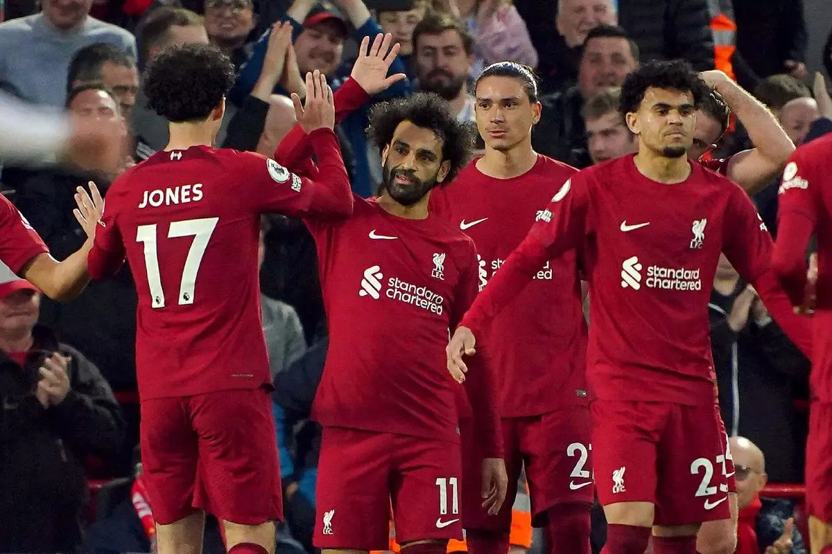 Liverpool's Mohamed Salah