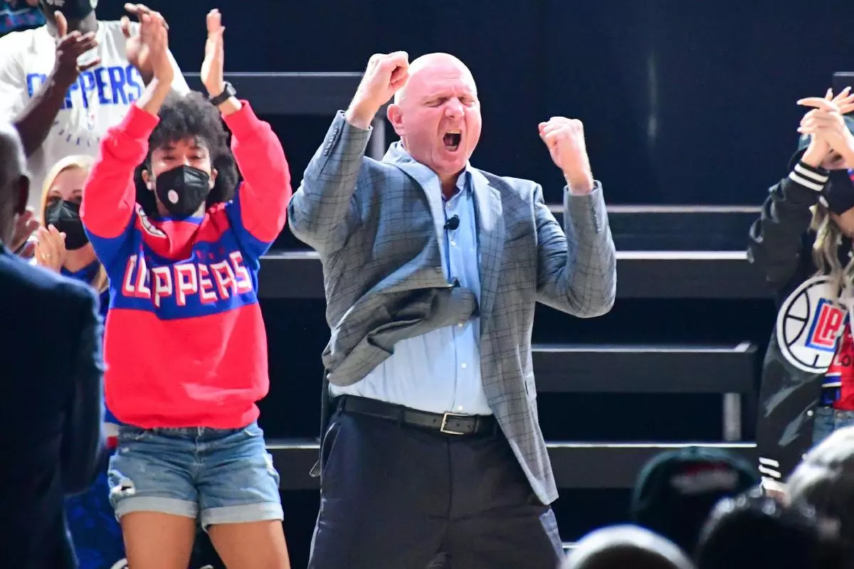 Los Angeles Clippers owner Steve Ballmer
