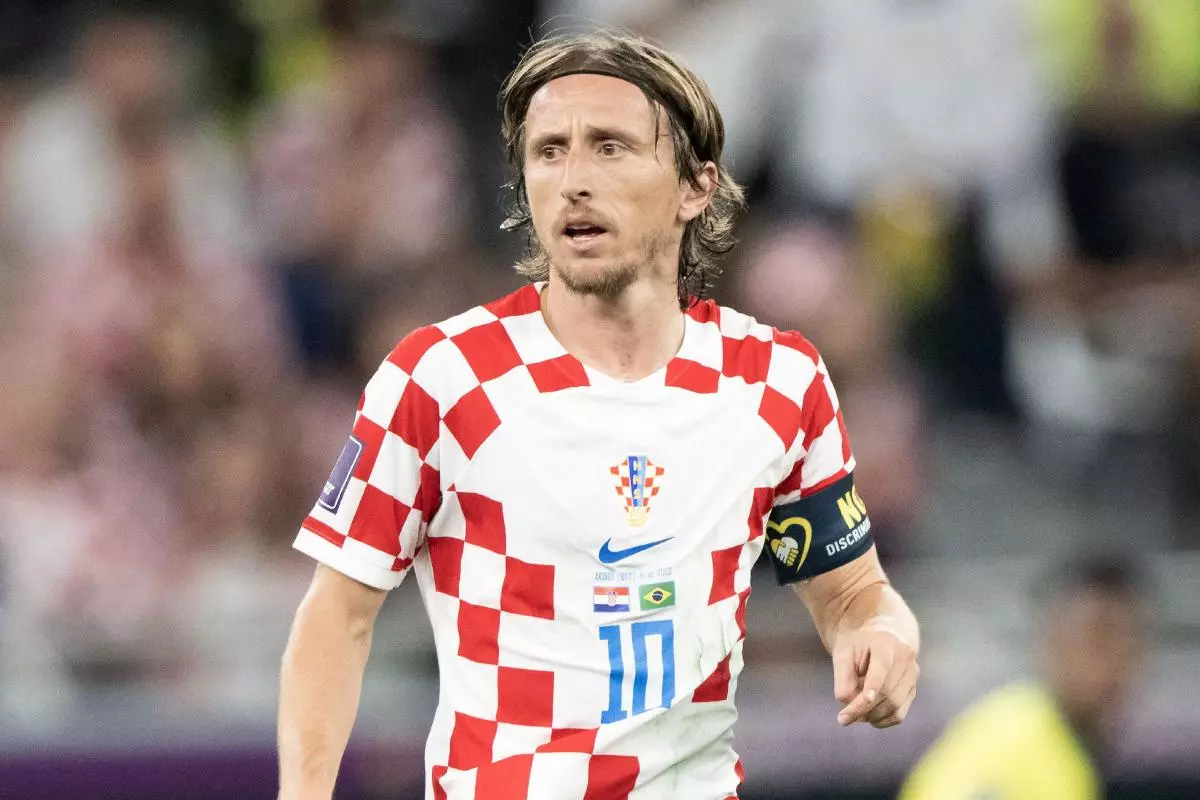 Luka Modric of Croatia