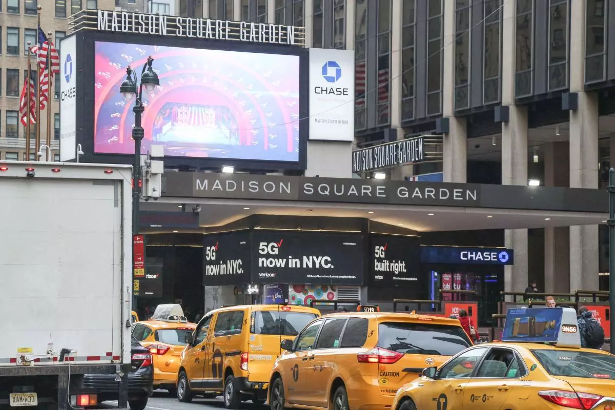 Madison Square Garden MSG, a multipurpose sports and concert arena