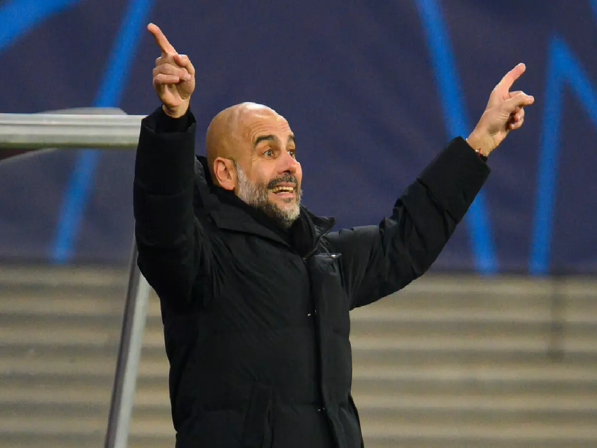 Manchester City boss Pep Guardiola