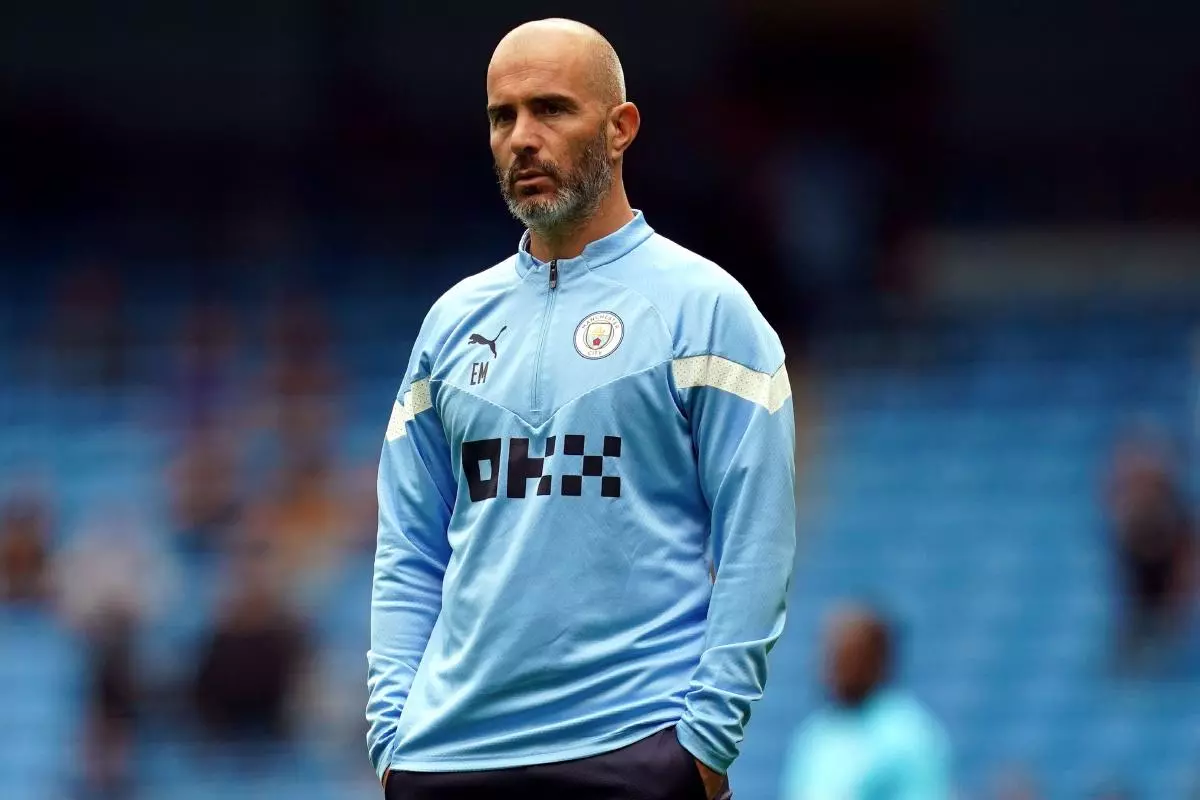 Manchester City coach Enzo Maresca
