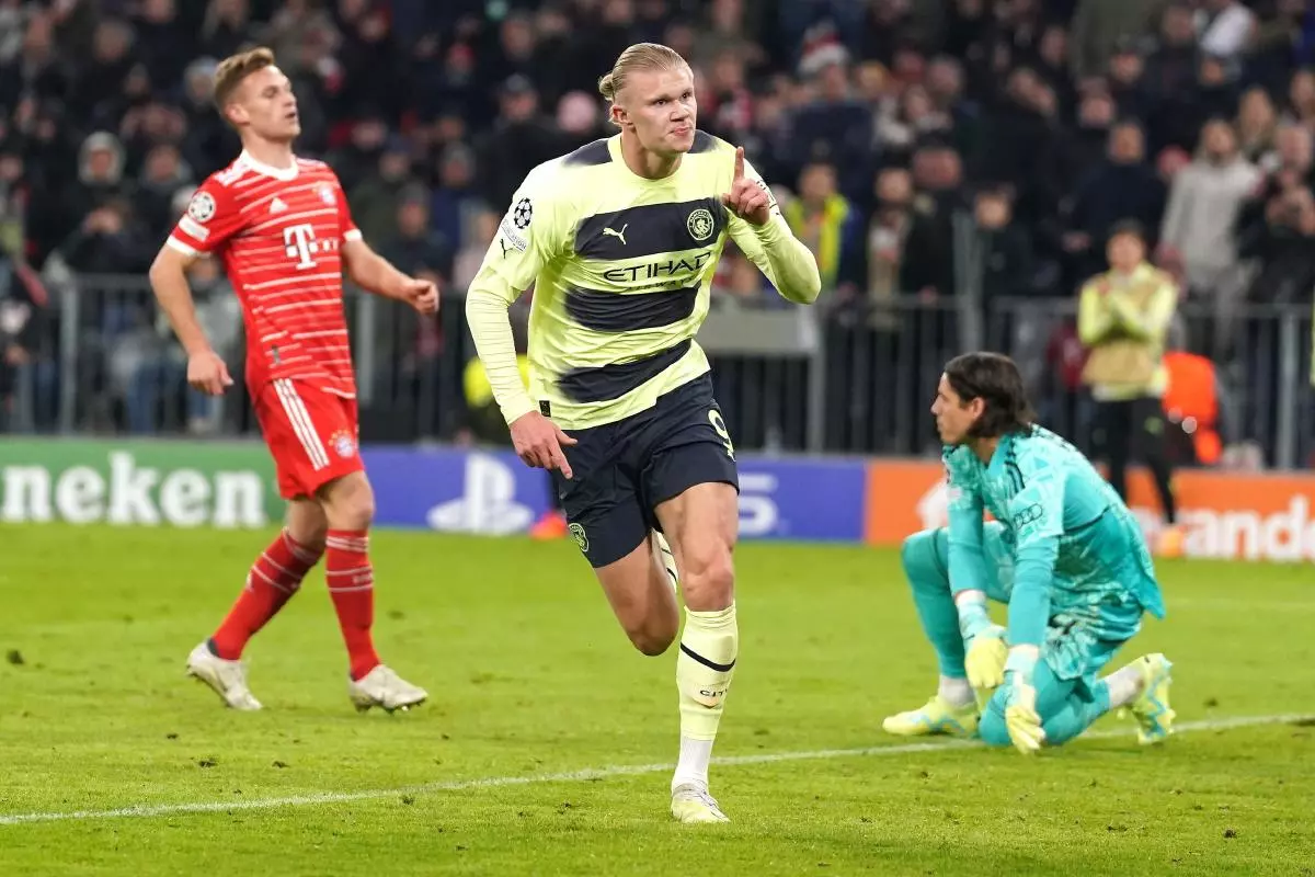 Manchester City's Erling Haaland