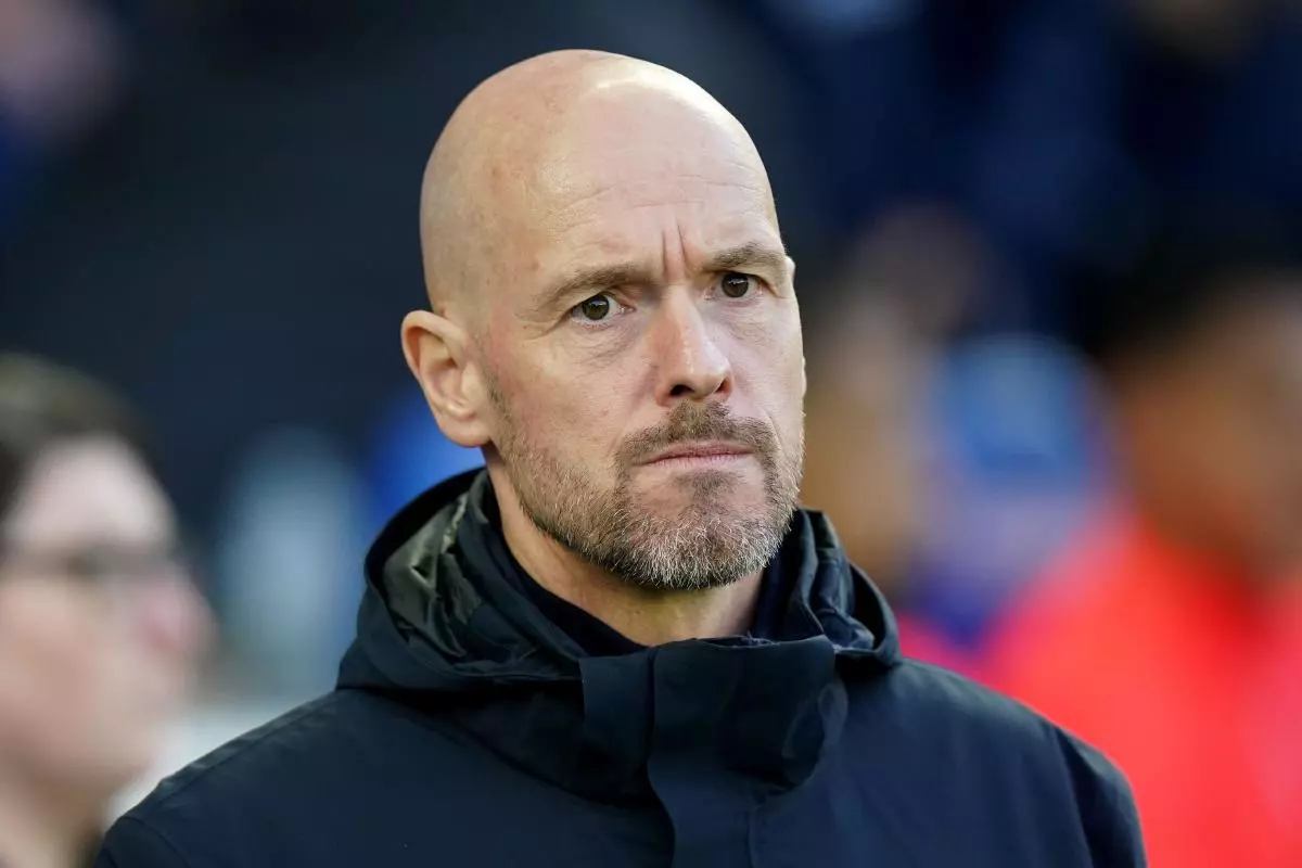 Manchester United manager Erik ten Hag