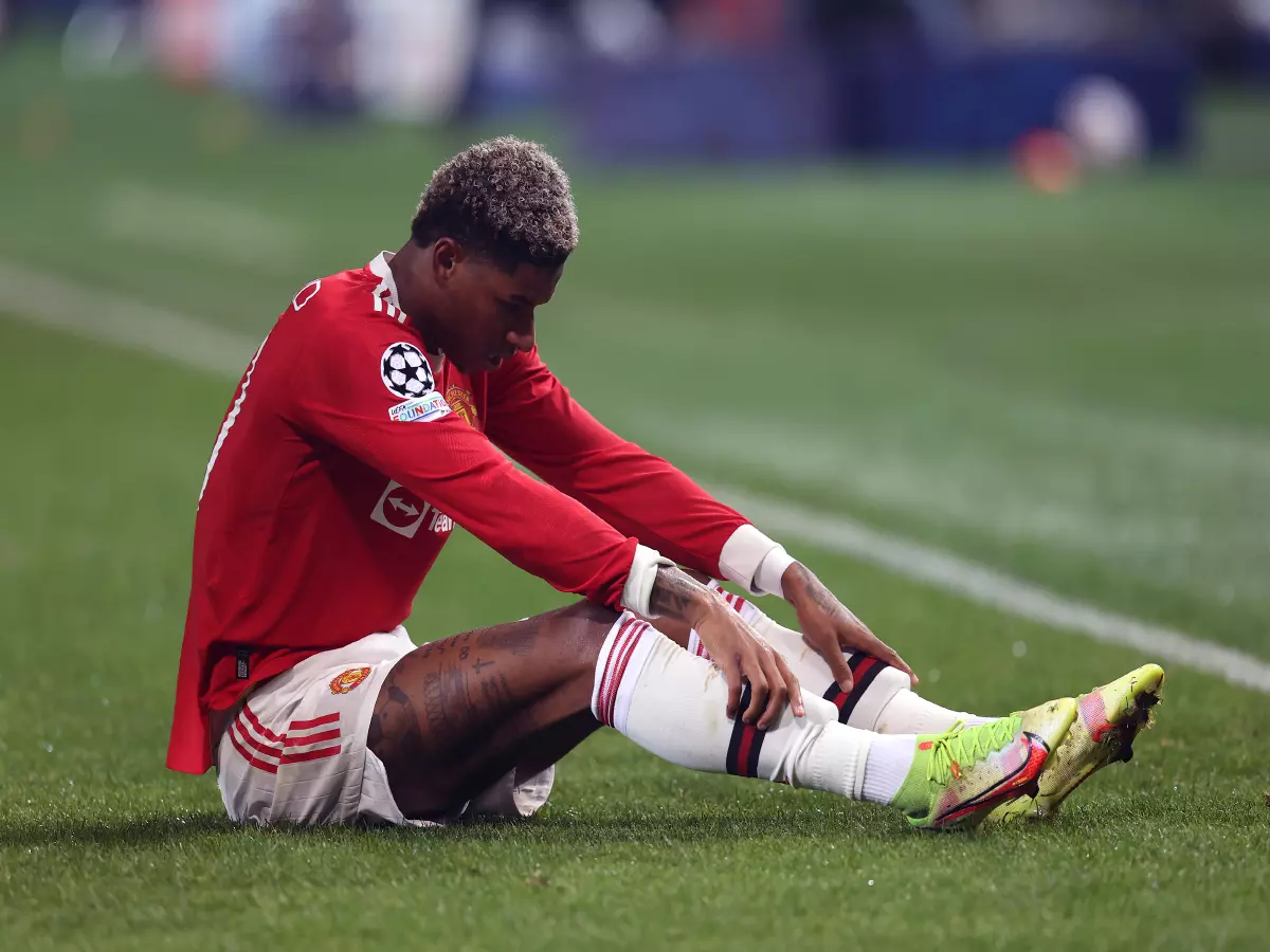 Marcus Rashford endured a torrid 2021 in football