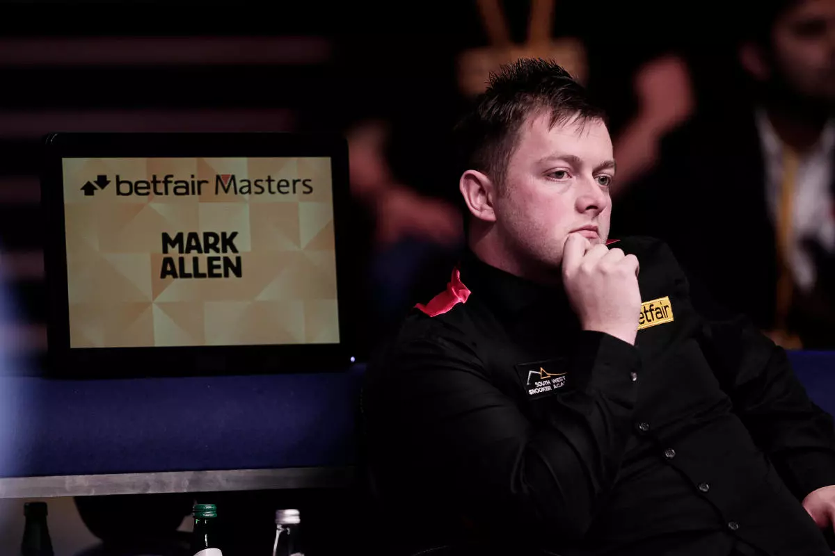 Mark Allen in action