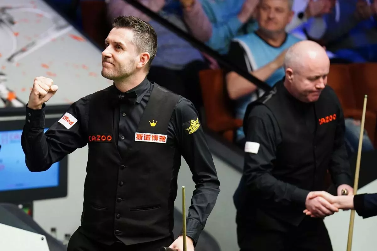 Mark Selby beats John Higgins at World Snooker Championship