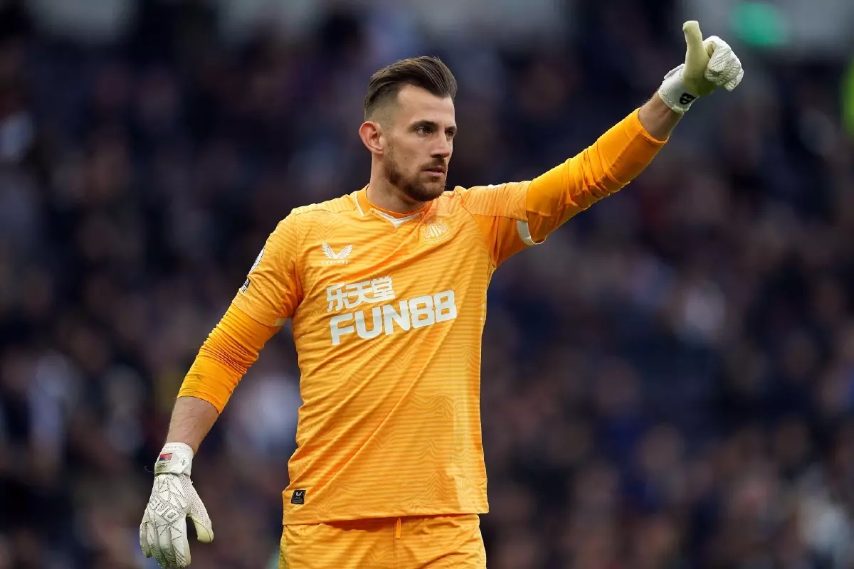 Martin Dubravka Newcastle at Tottenham Apr22