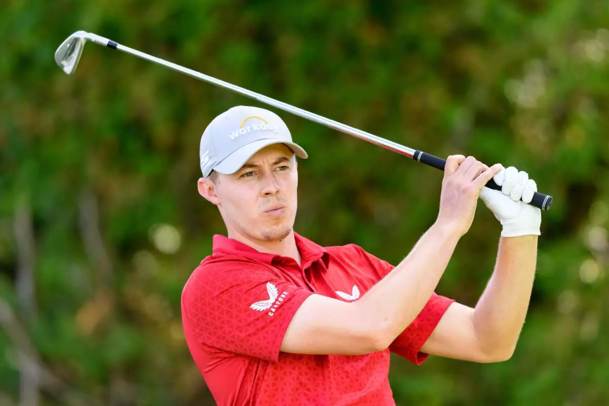 Matt Fitzpatrick at the Canadian Open
