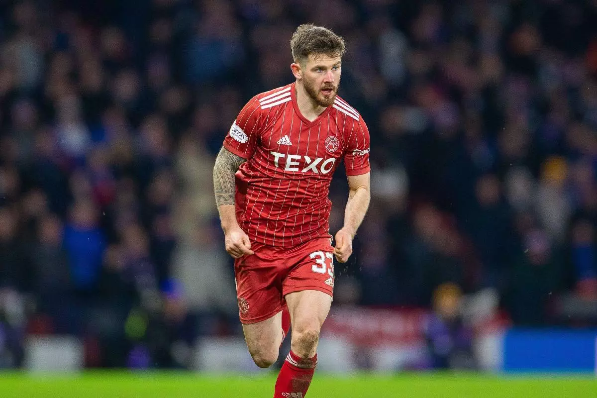 Matty Kennedy of Aberdeen