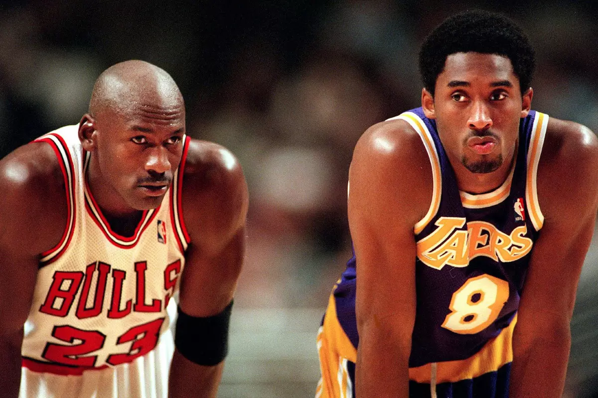 Michael Jordan and Kobe Bryant