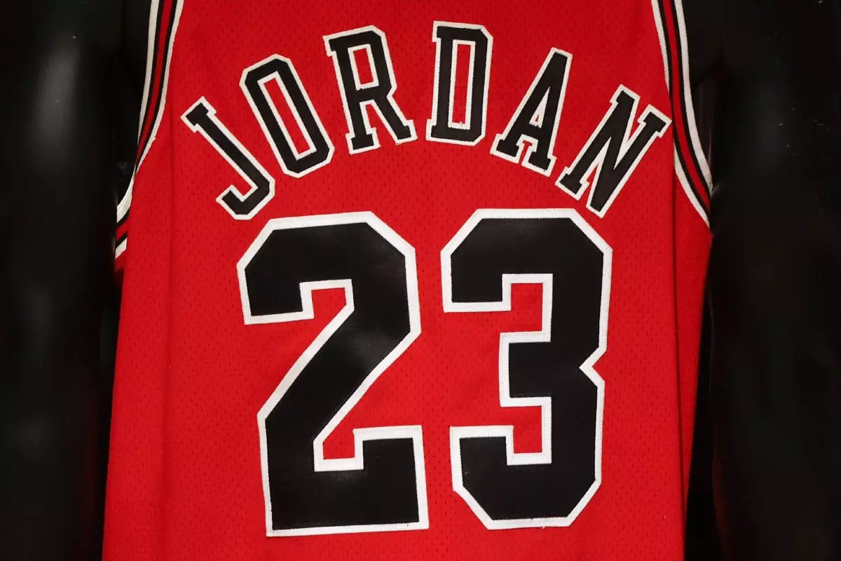 Michael Jordan last dance jersey