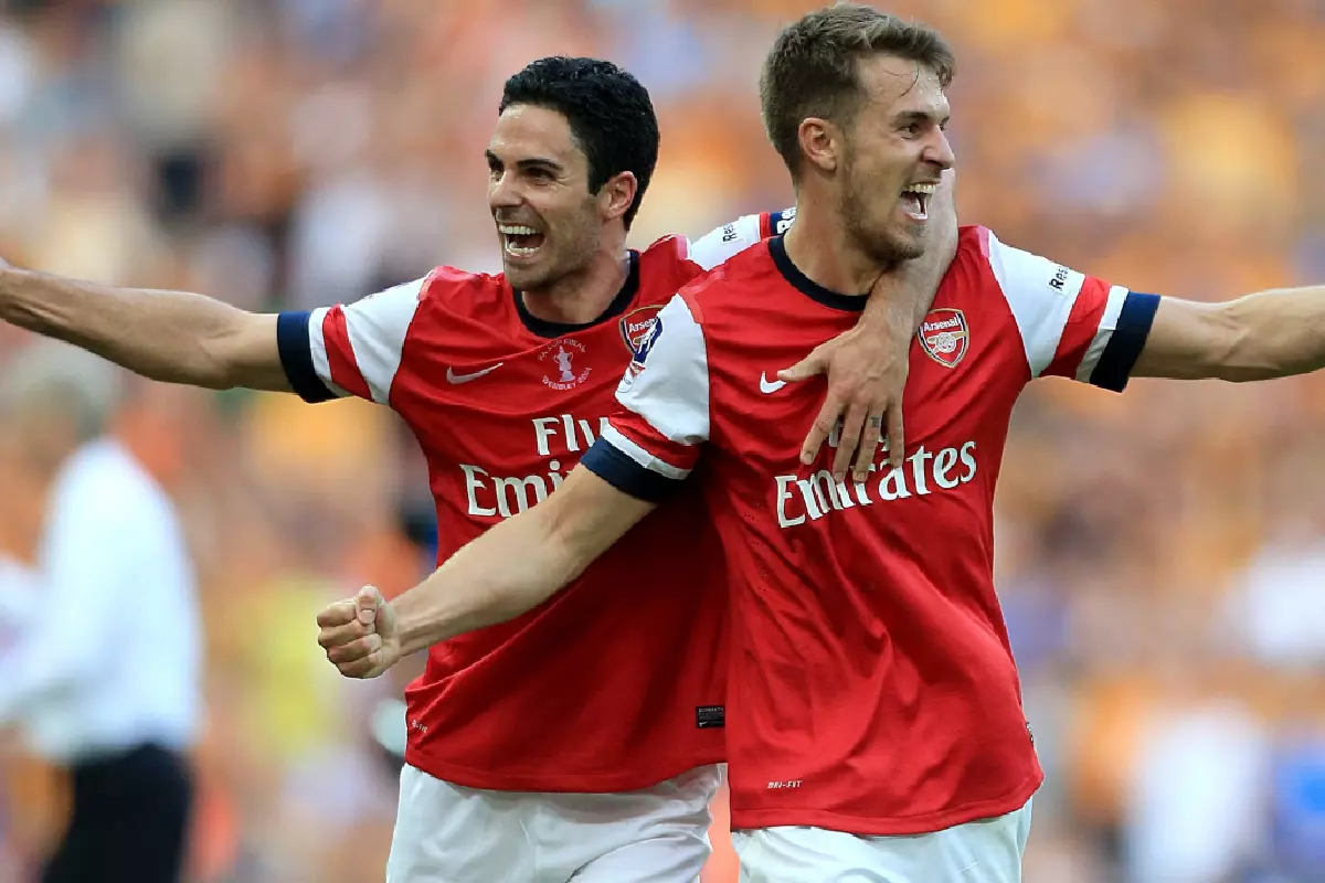 Mikel Arteta Aaron Ramsey