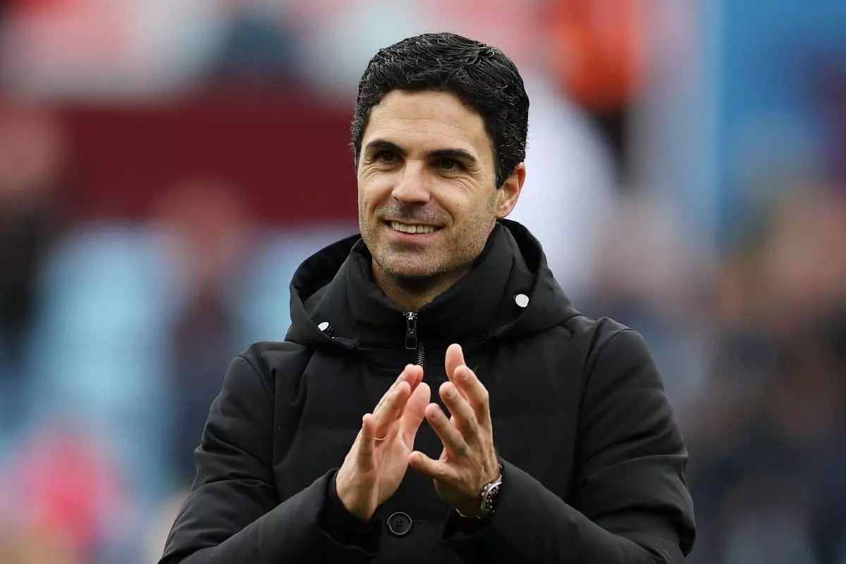 Mikel Arteta of Arsenal 18 Feb 2023