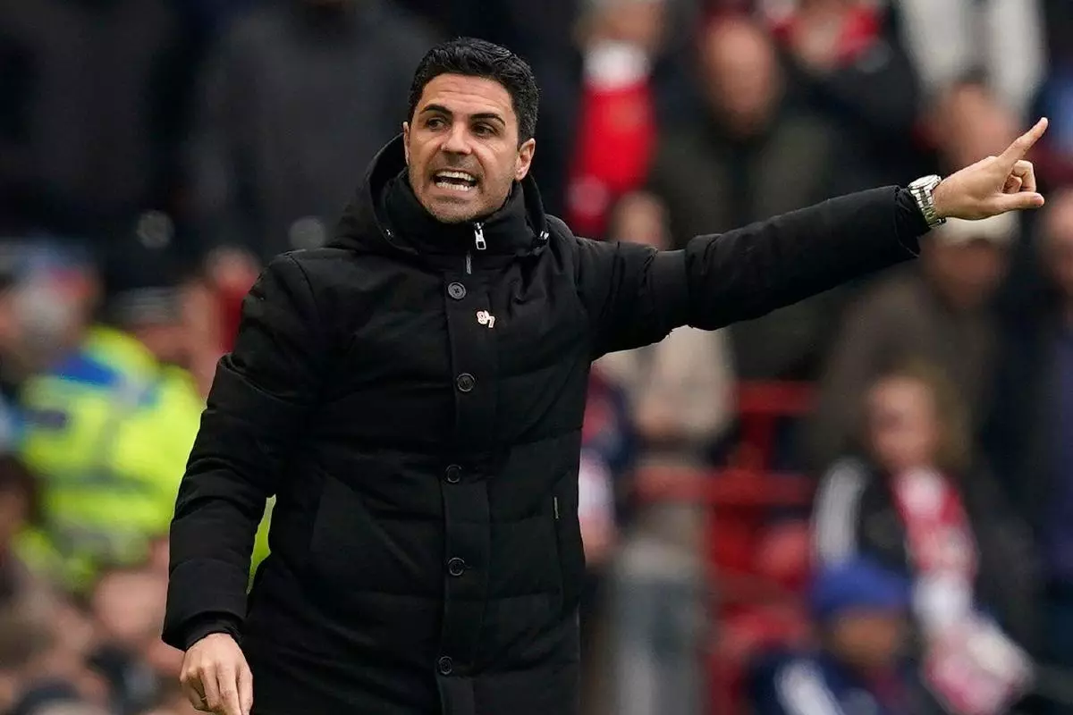 Mikel Arteta of Arsenal 9 Apr 2023