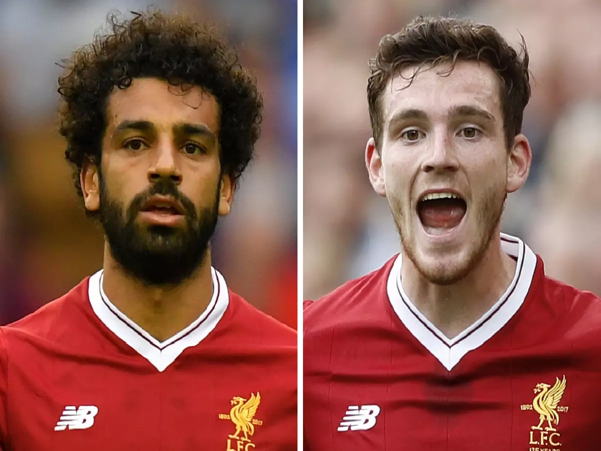 Mo Salah Andy Robertson Liverpool first seasons